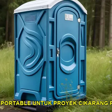 sewa toilet portable untuk proyek cikarang pusat murah